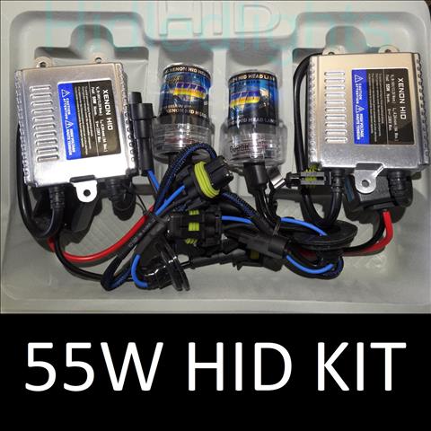 8000k 55W High Quality Slim Ballast HID Conversion Kit