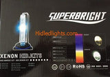 8000k 55W High Quality Slim Ballast HID Conversion Kit