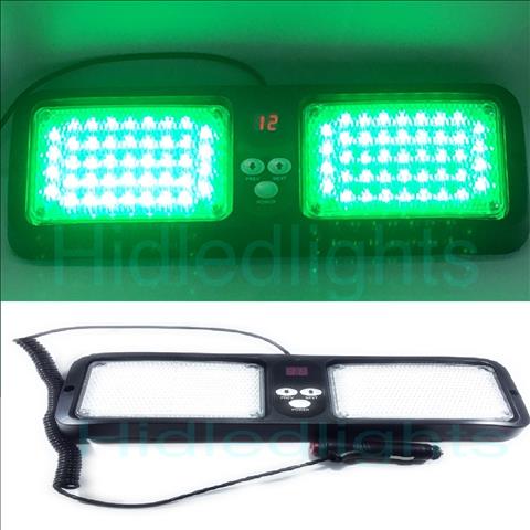 LED Visor Strobe lights for Emergency Firefighter Green Strobe lights