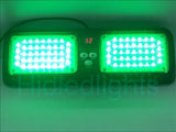 LED Visor Strobe lights for Emergency Firefighter Green Strobe lights
